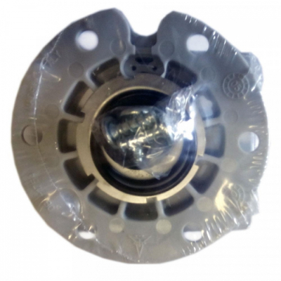 Суппорт в сборе пластик, под винт, подшипник со стороны шкива, Whirpool, cod084