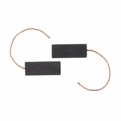 Угольные щетки электродвигателя 5x12,5x36мм, провод по центру, 2шт