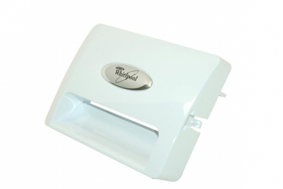 Передняя крышка порошкоприемника для стиральной машины Whirlpool 481010485546