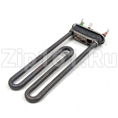 Тэн стиральной машины (Оригинал, 1800W, 193мм, прямой, с отверстием) Indesit 082601