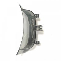 Ручка люка Candy, Hoover, Iberna, Zerowatt, пластик, серая, 43011740