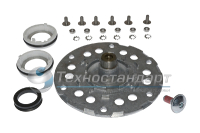 Фланец барабана в сборе с противоположной стороны шкива стиральной машины Bosch, Gorenje, Brandt, Siemens