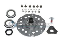 Фланец барабана в сборе со стороны шкива стиральной машины Bosch, Gorenje, Brandt, Siemens