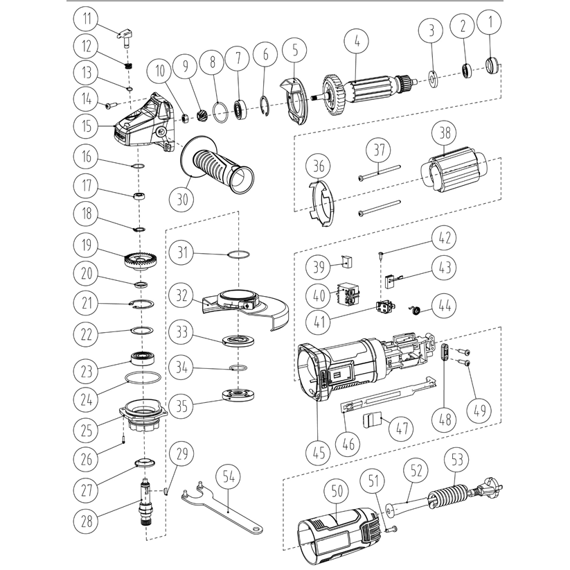 УШМ (Болгарка), 115 мм, компакт УШМ-П115-750