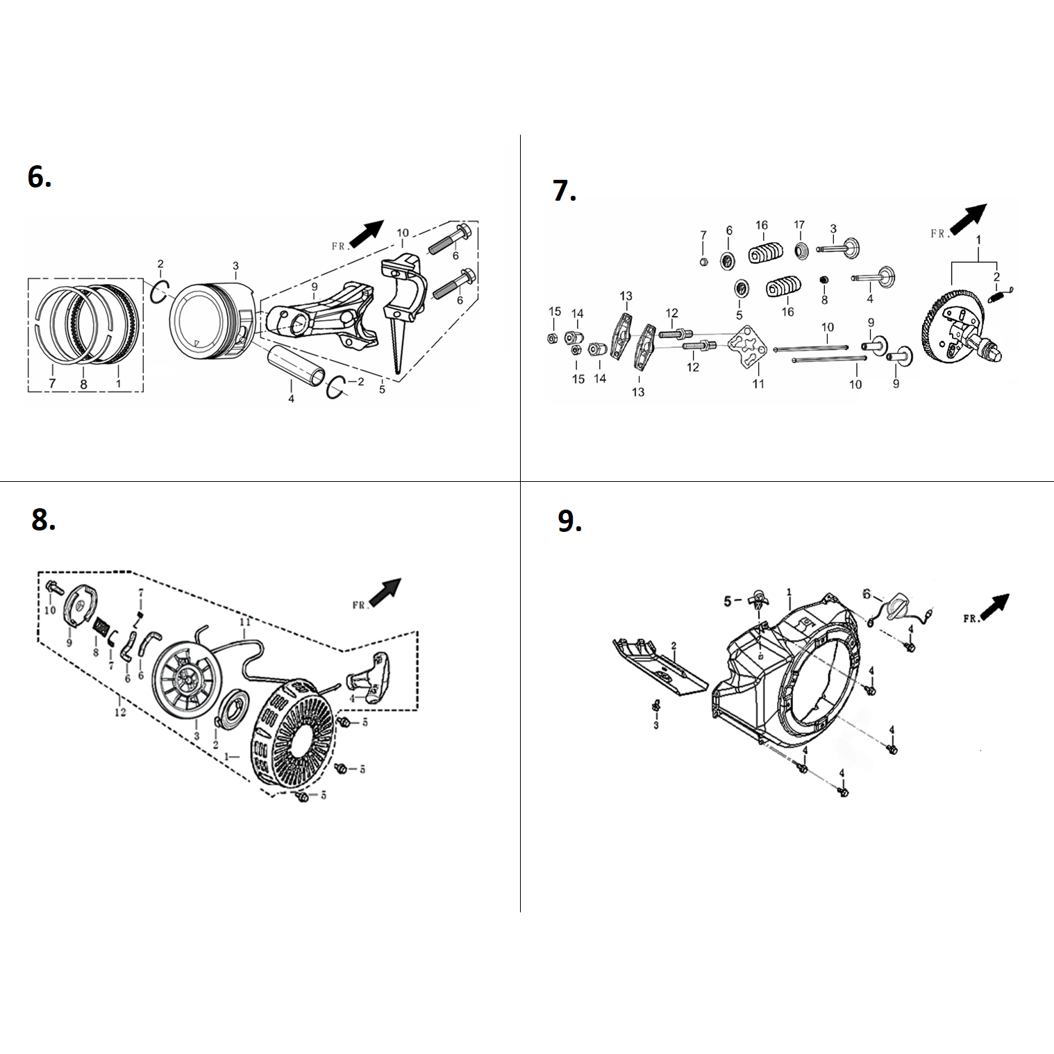 Мотопомпа бензиновая МПГ-1300-80