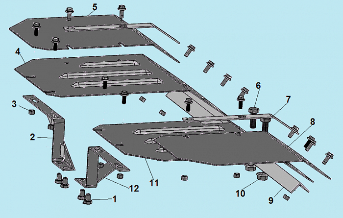 9 КРЫЛЬЯ МОТОБЛОК CHAMPION ВC1193