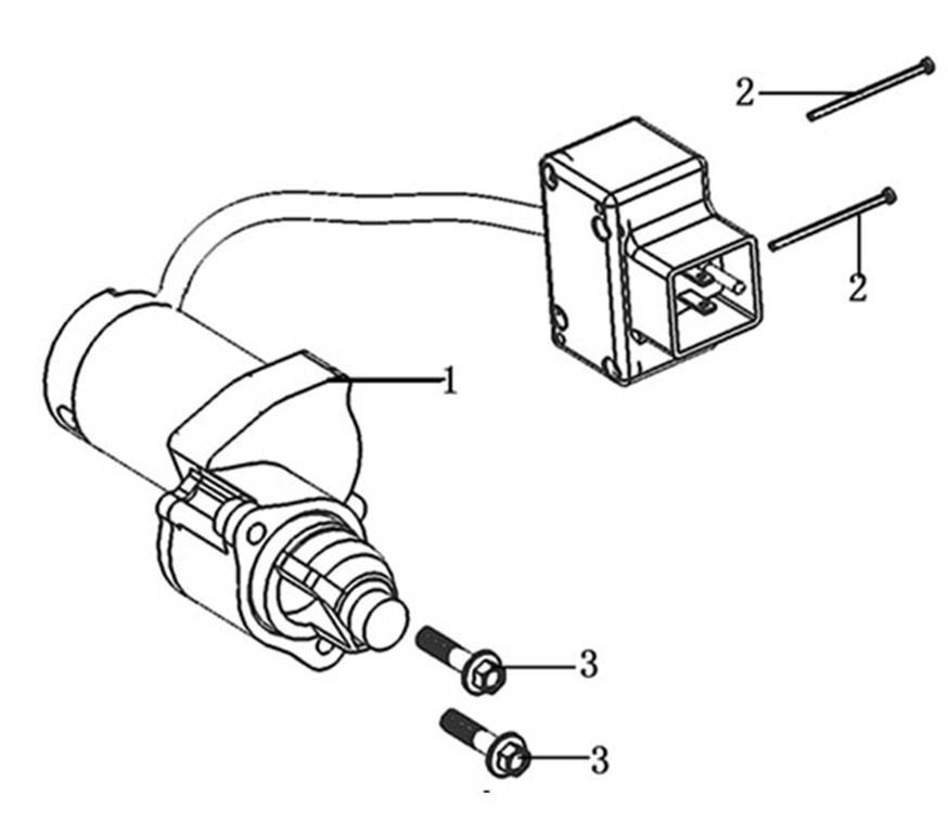 ЗАПЧАСТИ ДЛЯ ДВИГАТЕЛЯ LC190FDS (СТАРТЕР ЭЛЕКТРИЧЕСКИЙ)