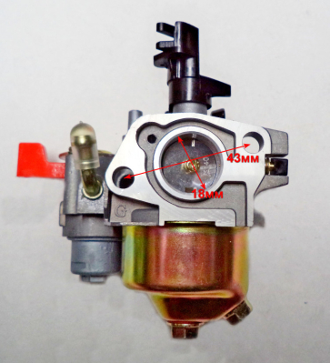 Карбюратор для GMC-5.5,6.5(32)GPW,MK-8000М/135(29)WGC,К-7000(34)HUC( с отстойником)