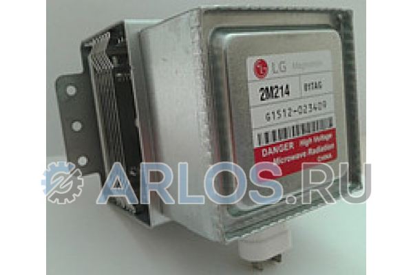 Магнетрон для микроволновки LG 2M214-01TAG (Китай)